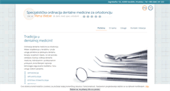 Desktop Screenshot of ortodoncija-weber.com